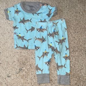 Party shark 2 piece pajamas
